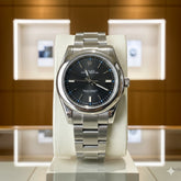 ROLX OYSTER METAL STRAP WATCH